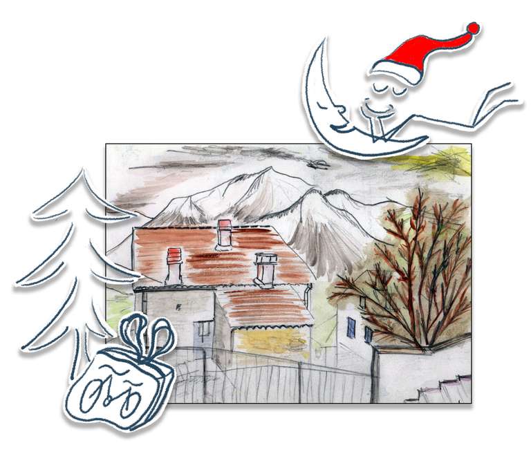 Petit papa Noel, quand tu descendras de selle....